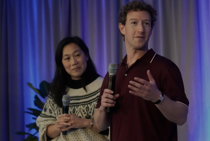 Mark Zuckerberg and Priscilla Chan AI Science Initiative