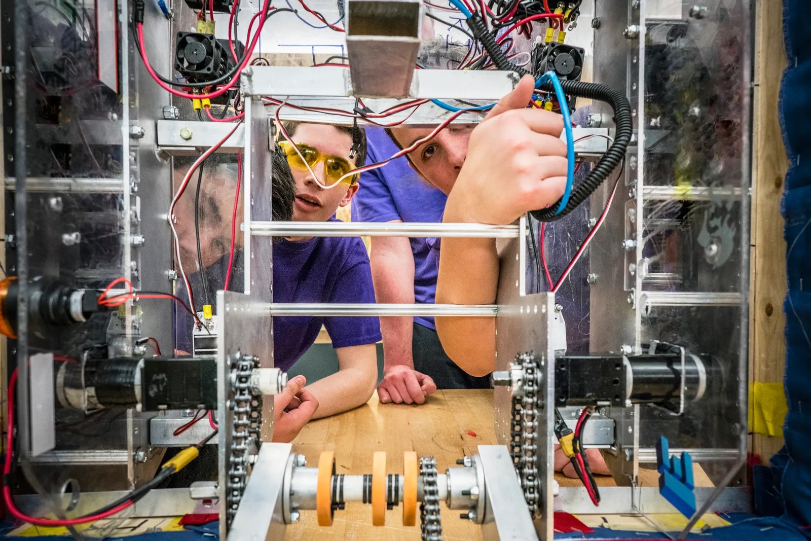 High School STEM Students and AI